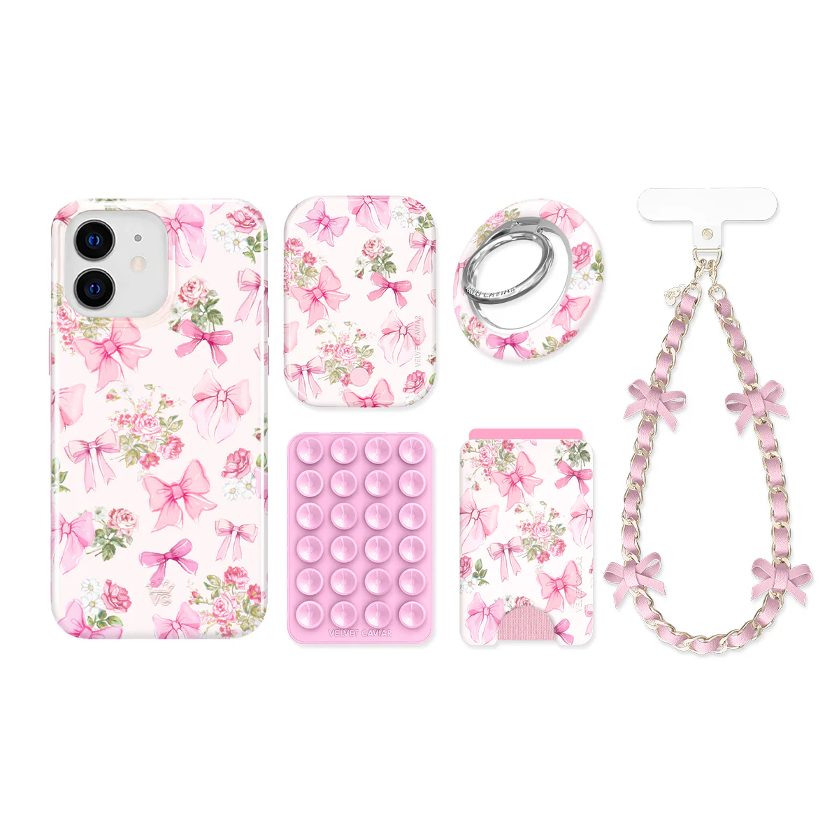 Posie Pink Bows iPhone Bundle Set - Image 22