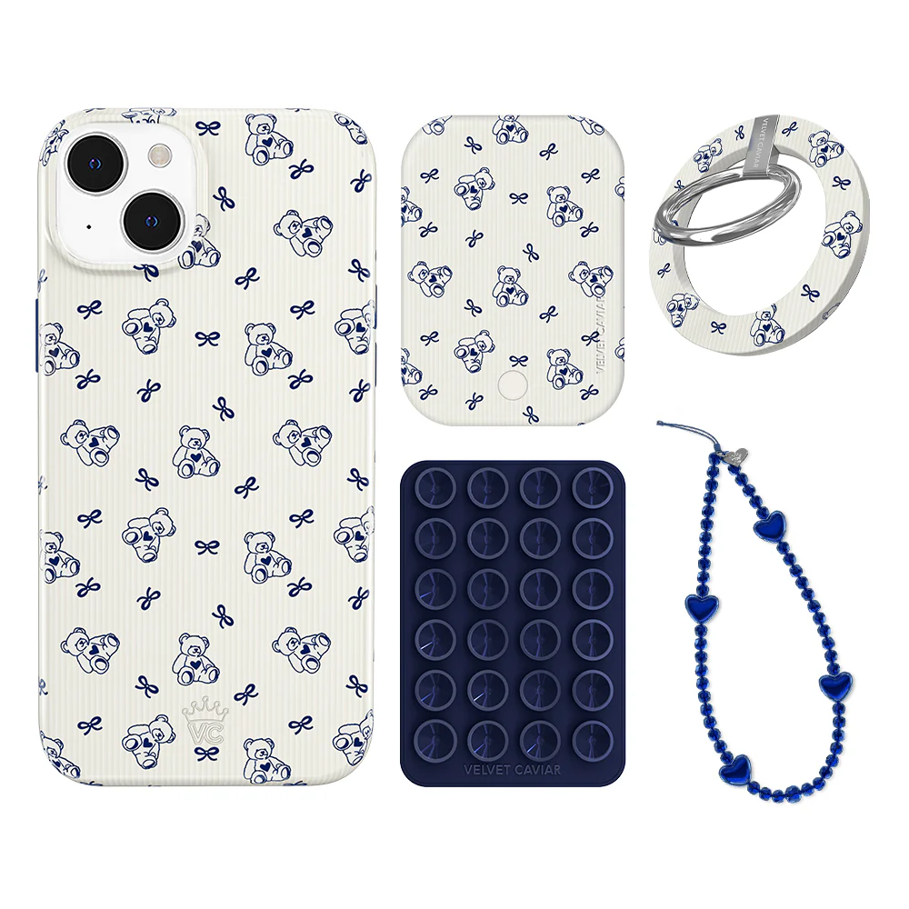 Preppy Teddy iPhone Bundle Set - Grip - Image 10