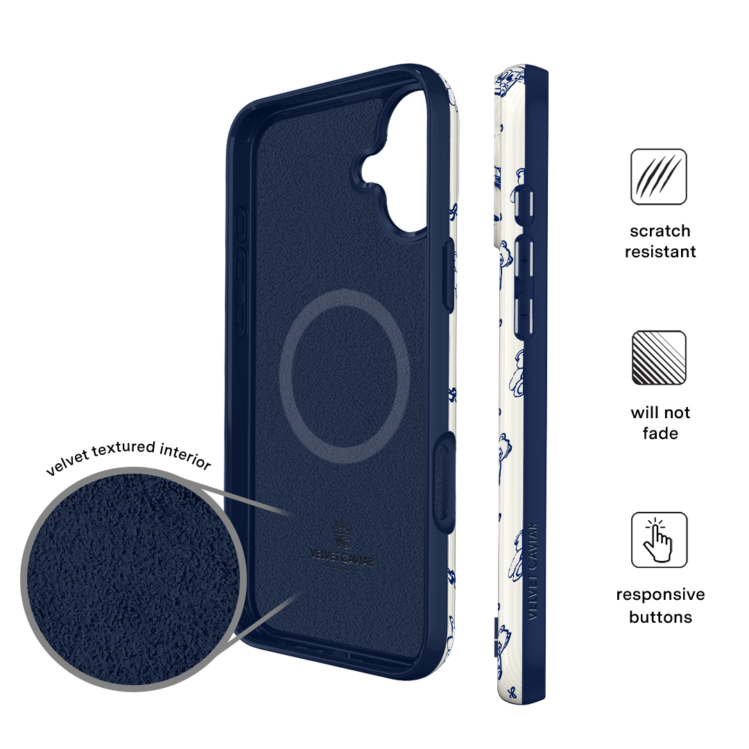 Preppy Teddy iPhone Case - Image 18