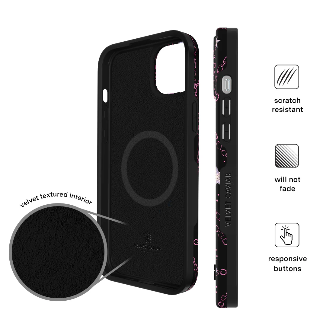 Pretty Punk Skulls iPhone Case - Image 25