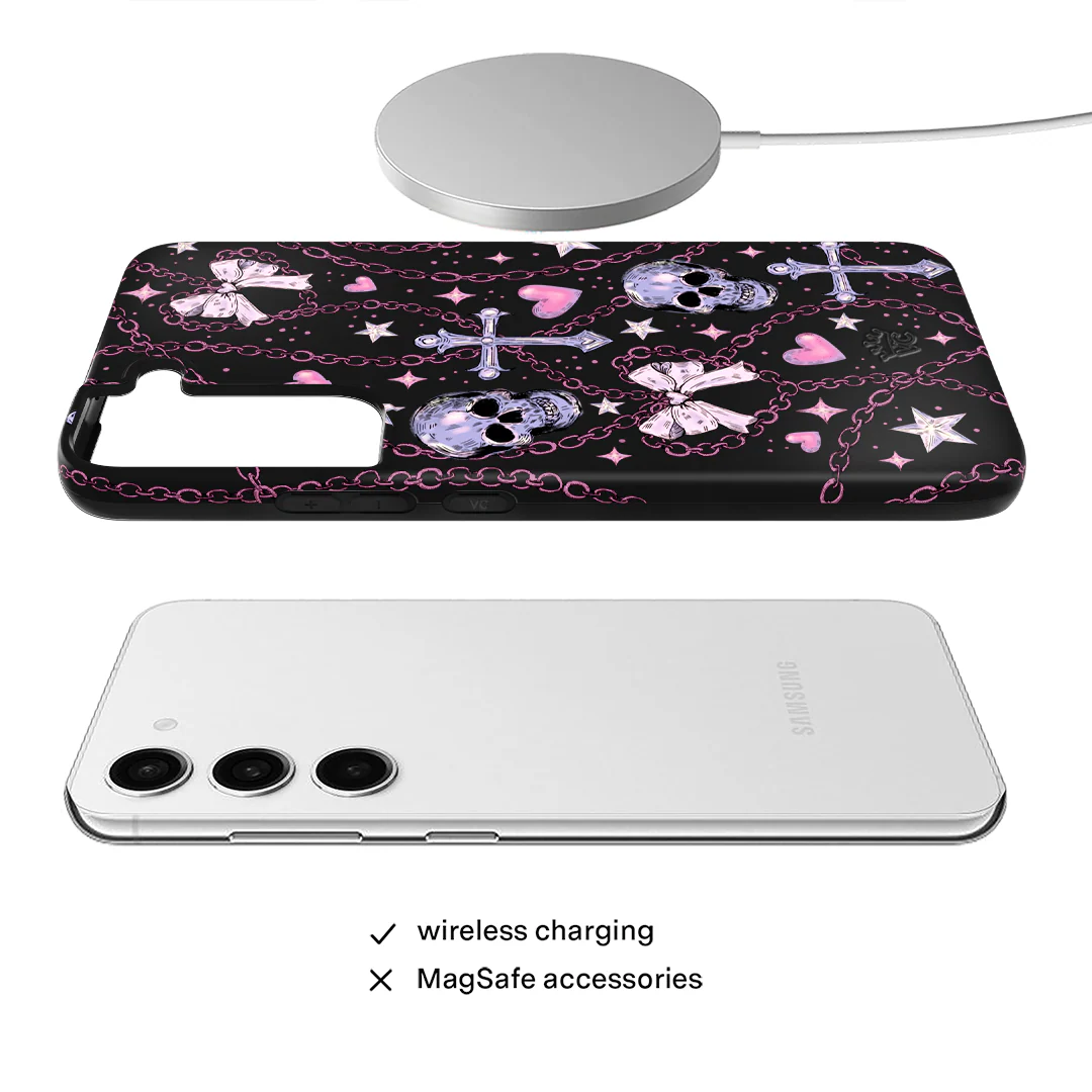 Pretty Punk Skulls Samsung Case - Image 53