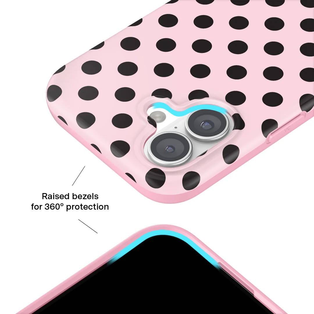 Princess Pink Polka Dot iPhone Case - Image 28