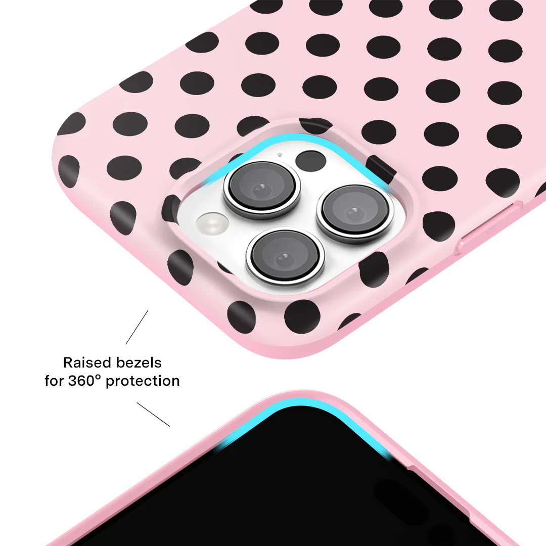 Princess Pink Polka Dot iPhone Case - Image 33