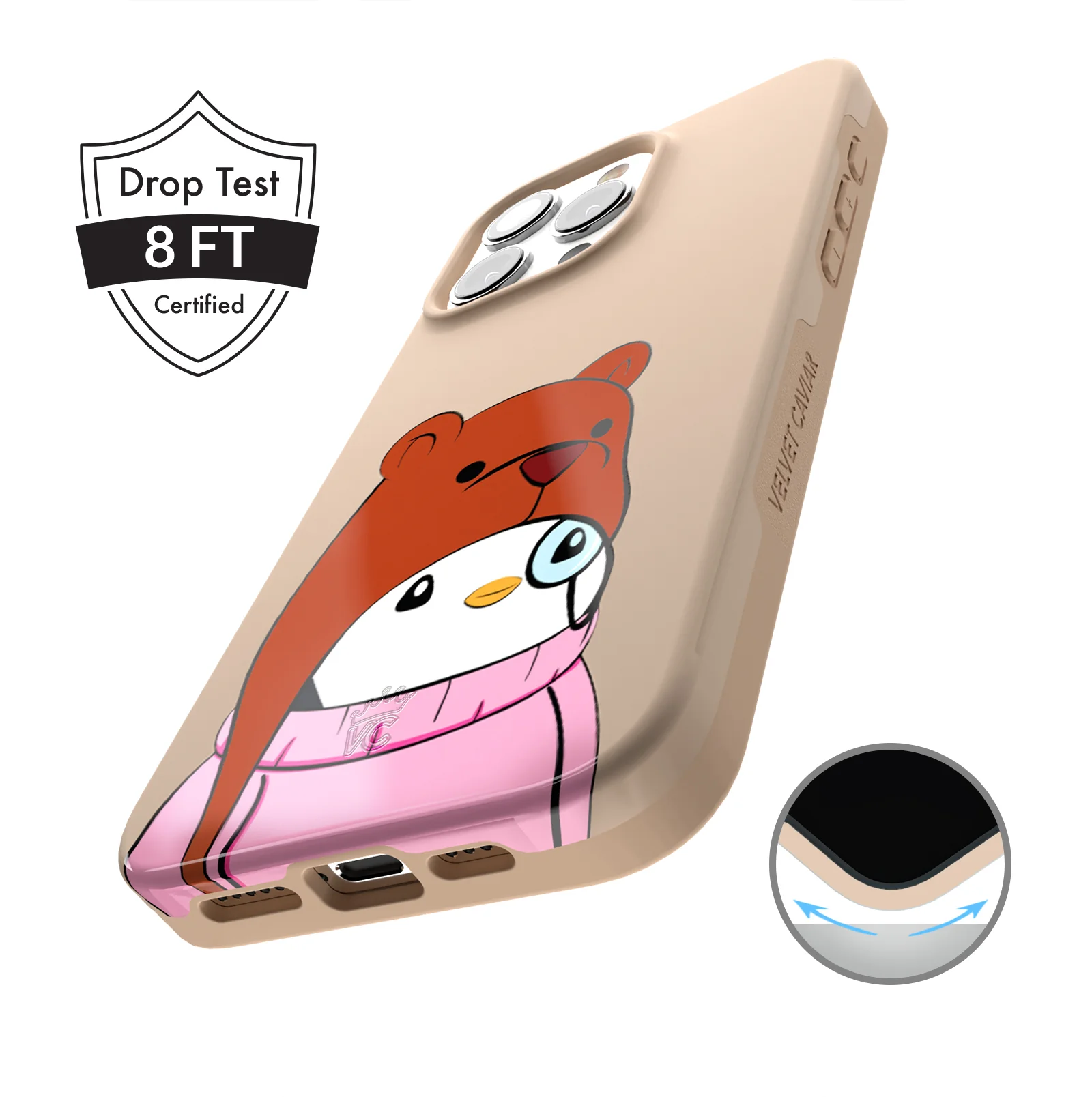 Pudgy Penguins Huddle Up iPhone Case - Image 41