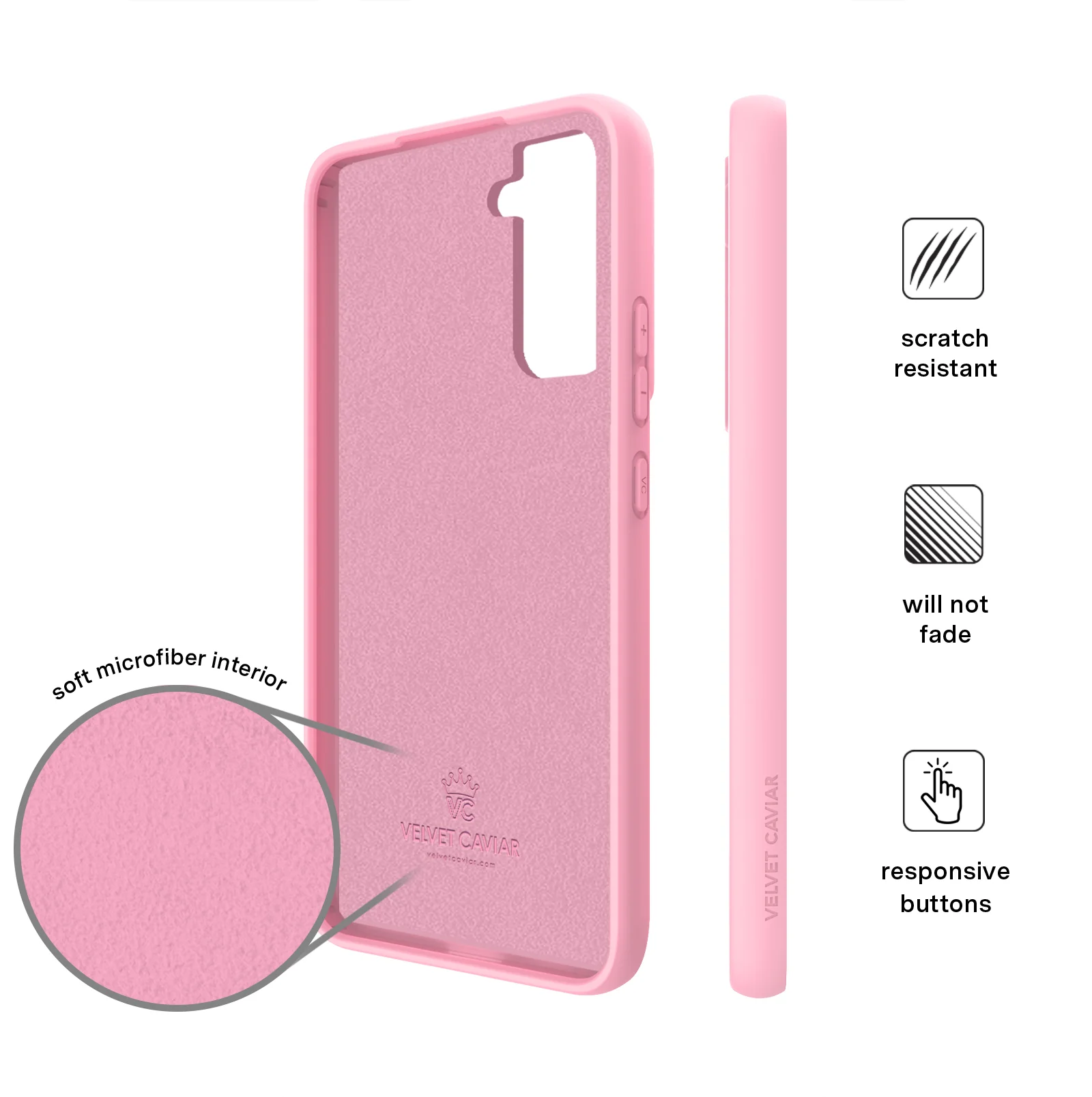 Pudgy Penguins Positive Pink Samsung Case - Image 48