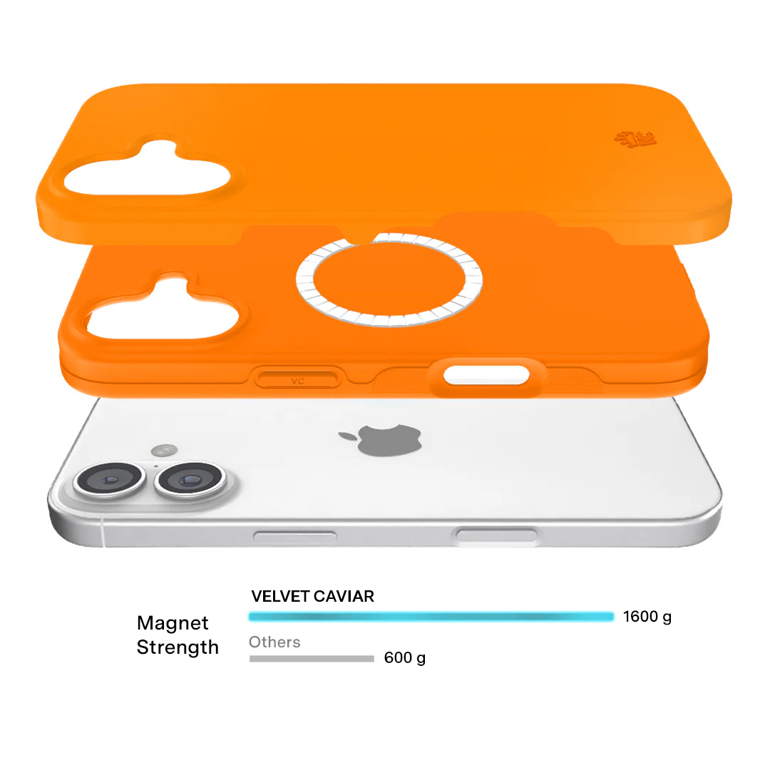 Pumpkin Spice Orange iPhone Case - Image 34
