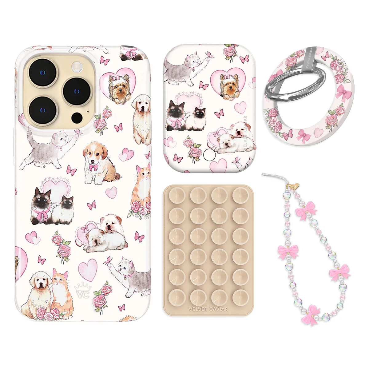 Puppies and Kittens iPhone Bundle Set - Grip - Image 19