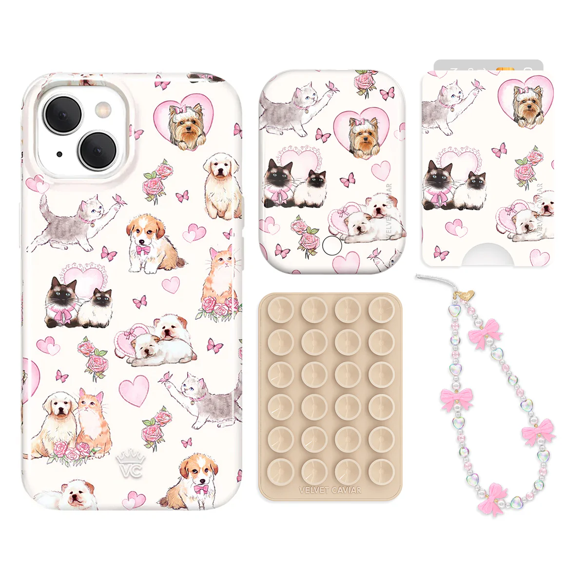 Puppies and Kittens iPhone Bundle Set - Wallet - Image 5