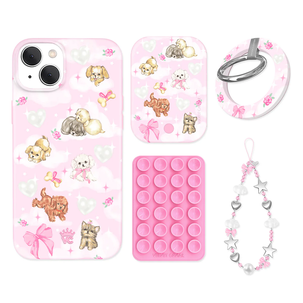 Puppy Love iPhone Bundle Set - Grip - Image 8