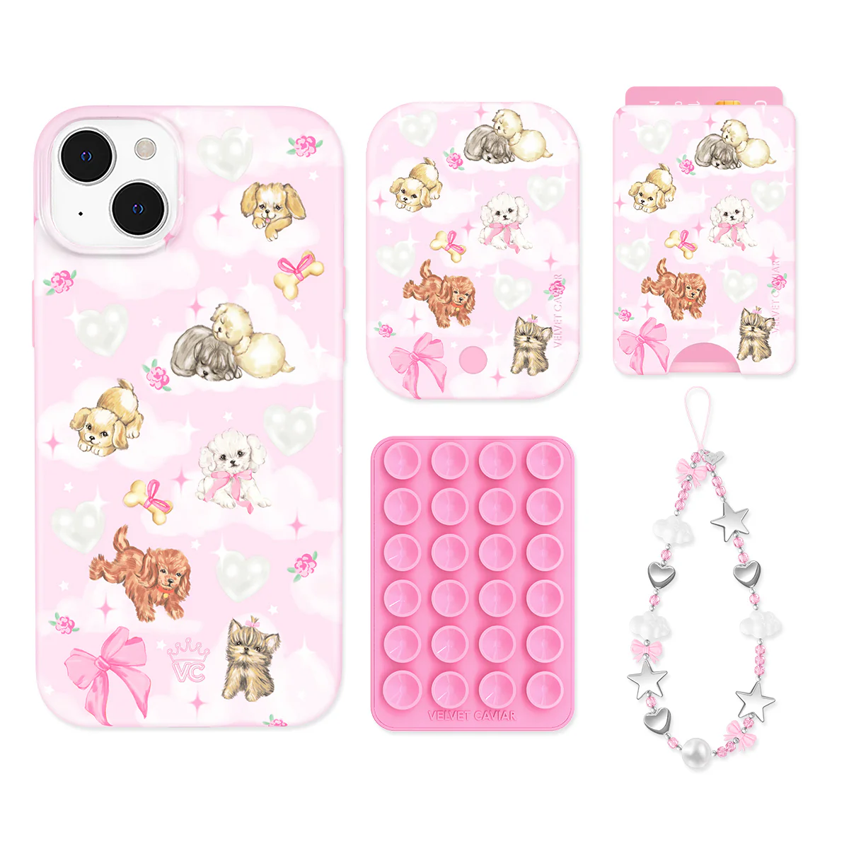 Puppy Love iPhone Bundle Set - Wallet - Image 15