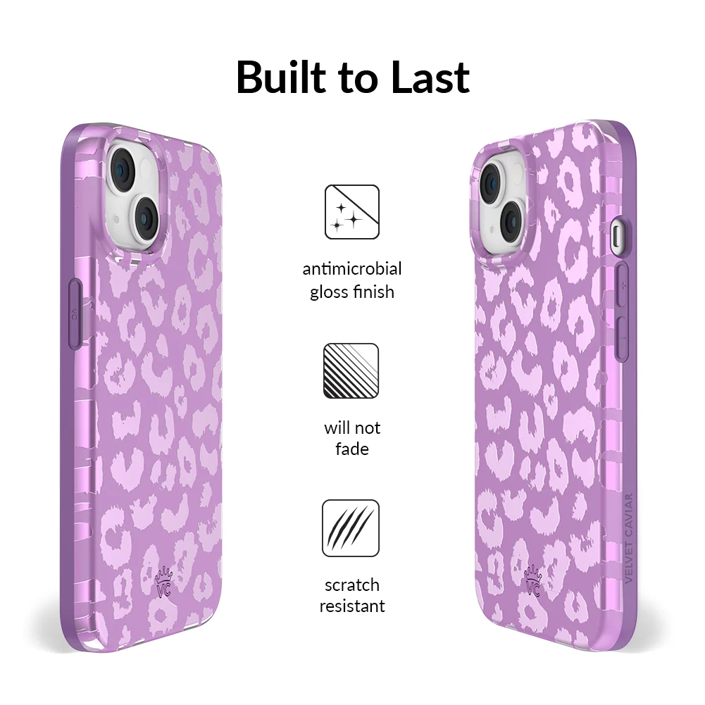 Amethyst Leopard iPhone Case - Image 23