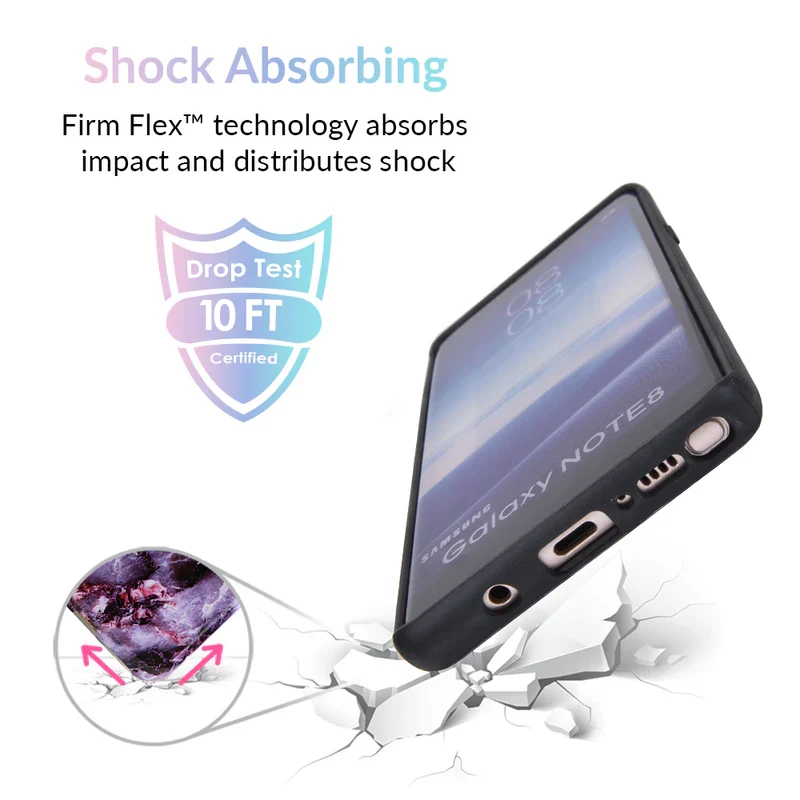Purple Stone Marble Samsung Galaxy Case - Image 13