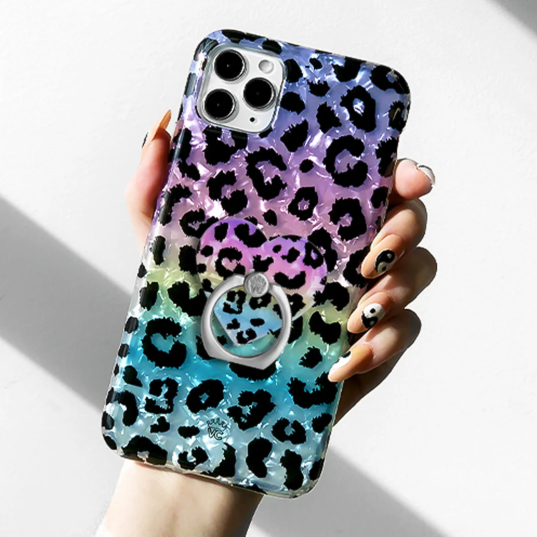 Rainbow Leopard iPhone Case - Image 26