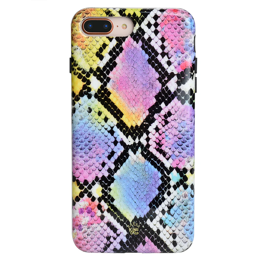 Neon Snakeskin iPhone Case - Image 22