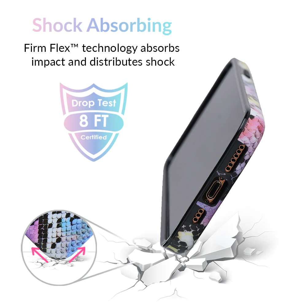 Neon Snakeskin iPhone Case - Image 58