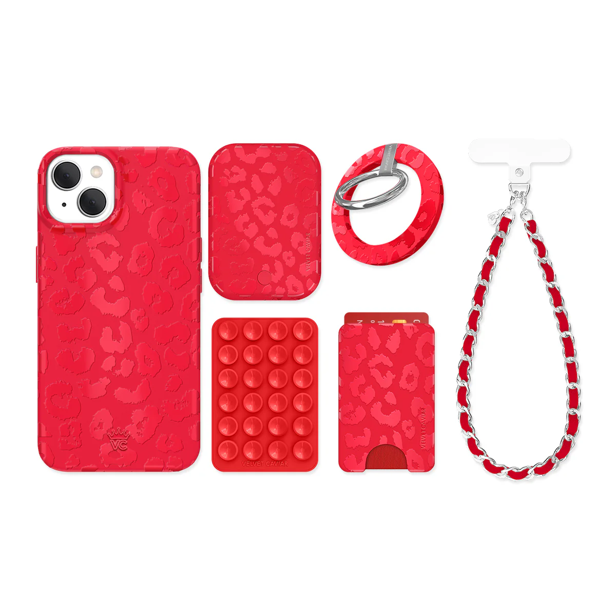 Red Hot Leopard iPhone Bundle Set - Image 16