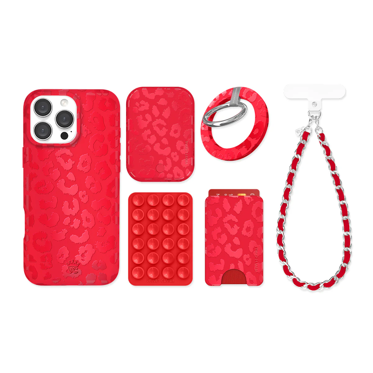 Red Hot Leopard iPhone Bundle Set - Image 18