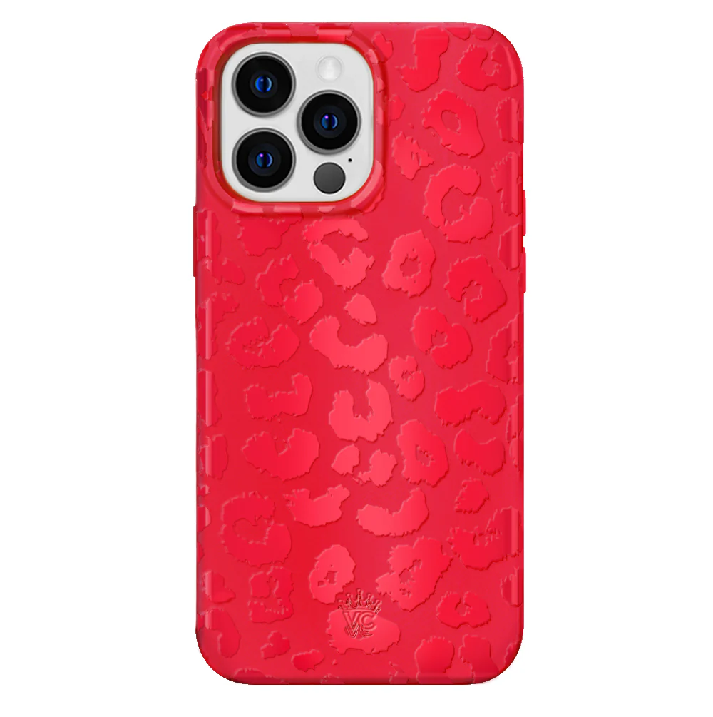 Red Hot Leopard iPhone Case - Image 61