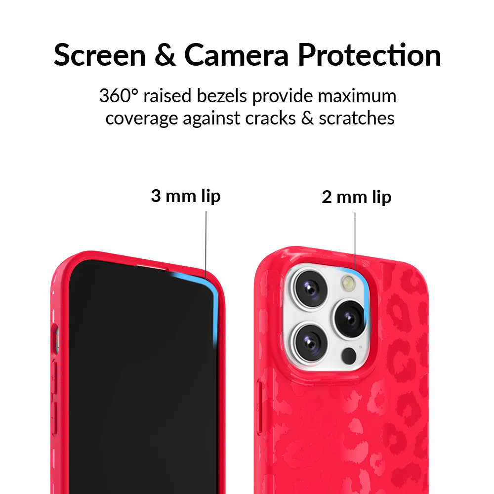 Red Hot Leopard iPhone Case - Image 64