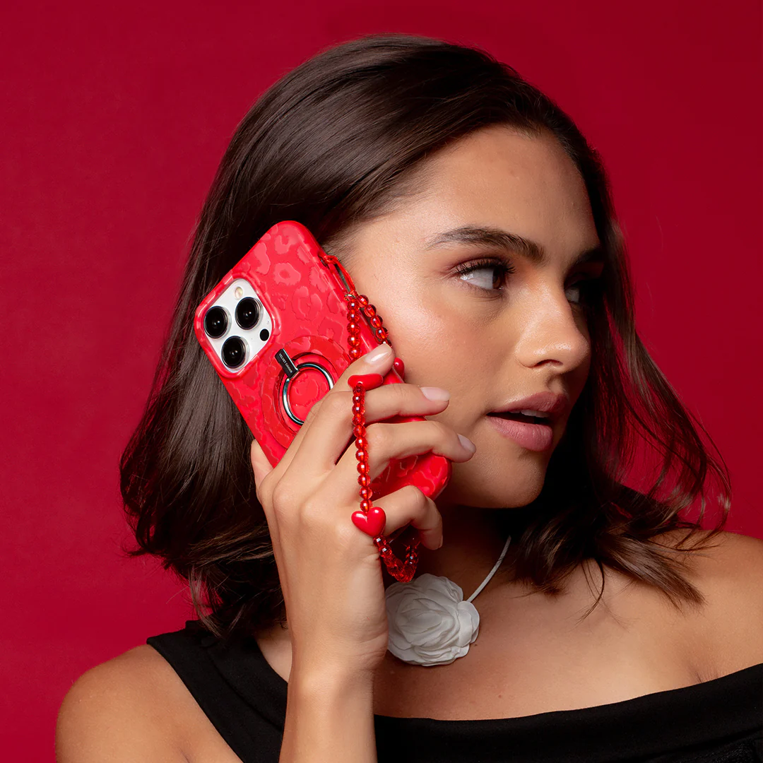Red Hot Leopard iPhone Case - Image 8