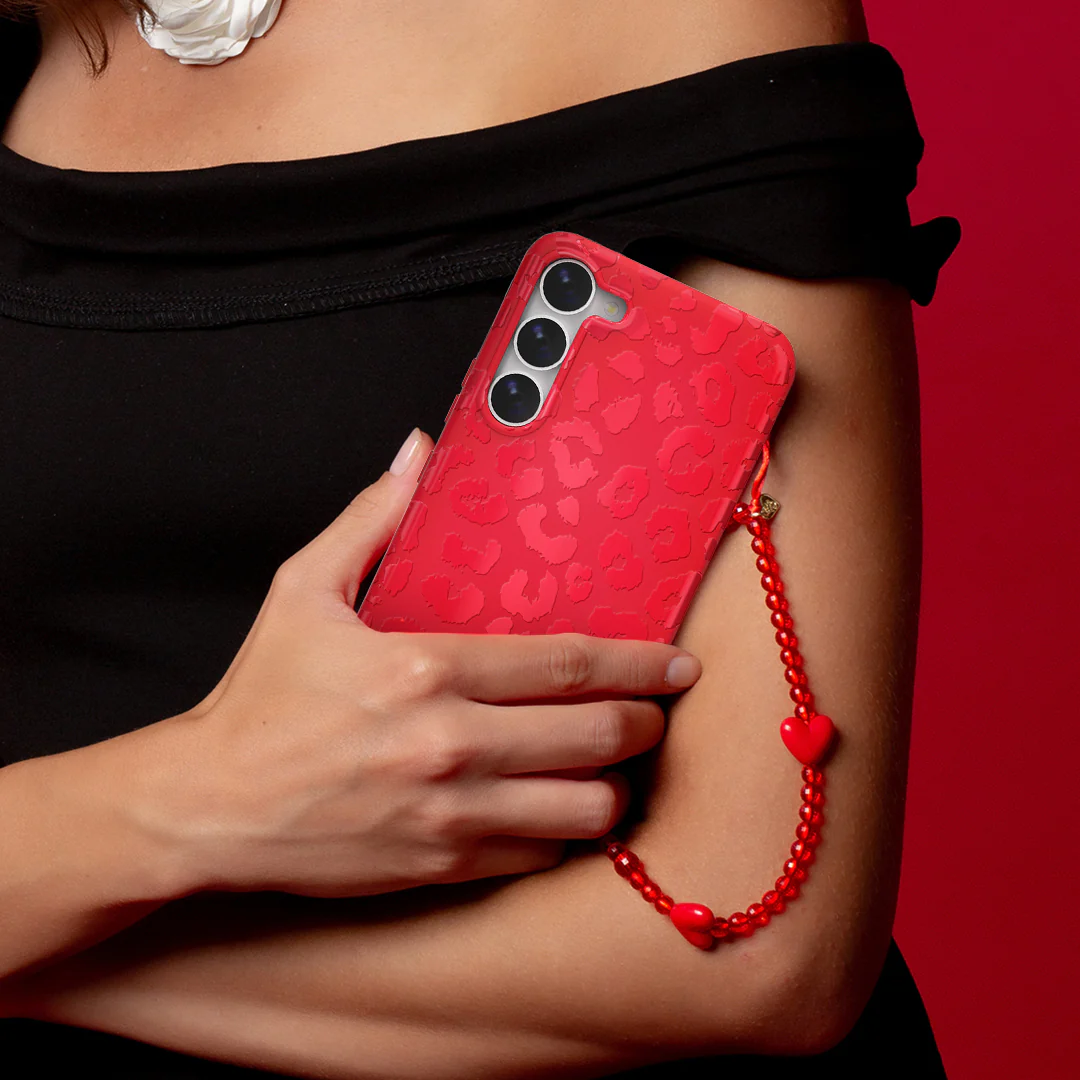Red Hot Leopard Samsung Case - Image 44