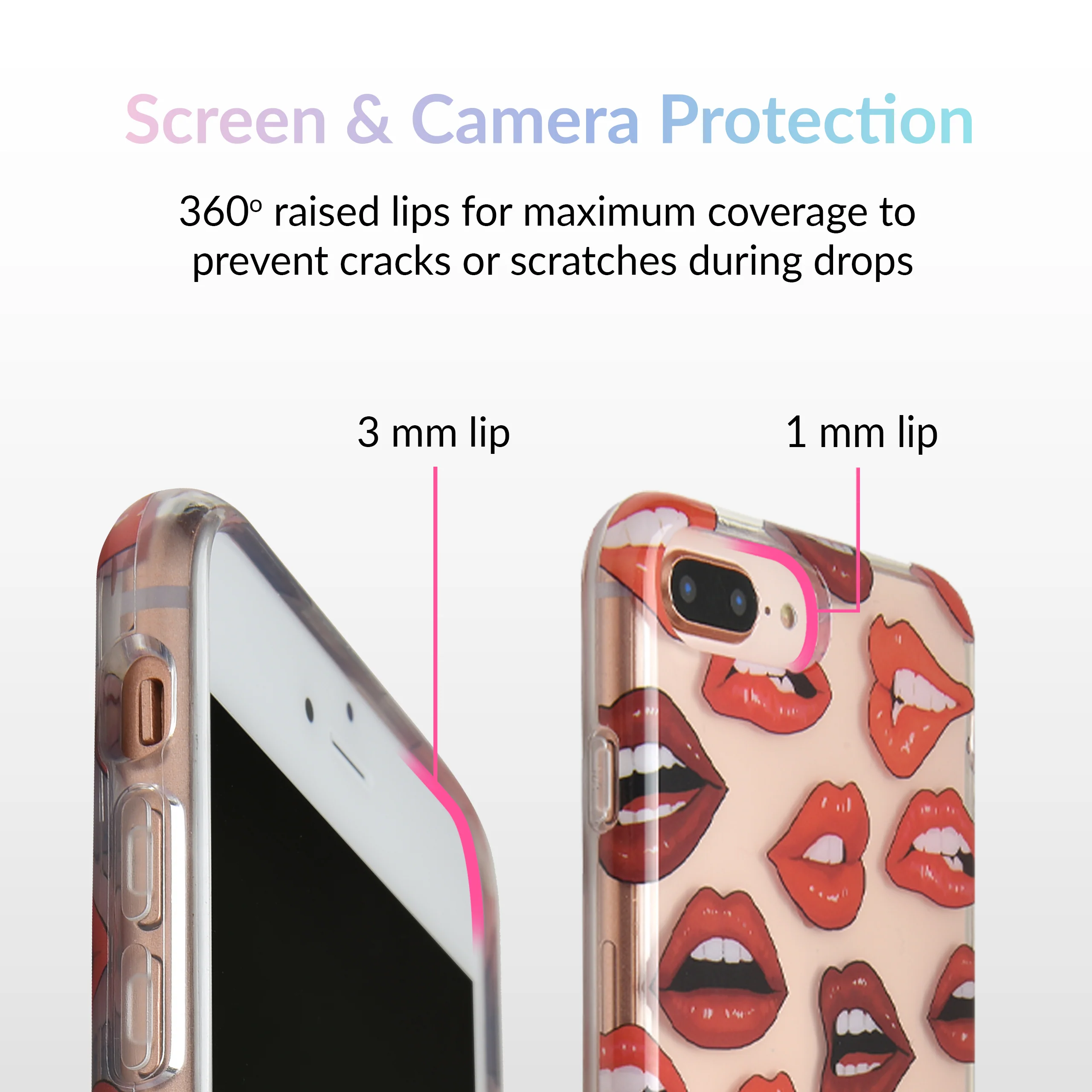 Red Lips iPhone Case - Image 21