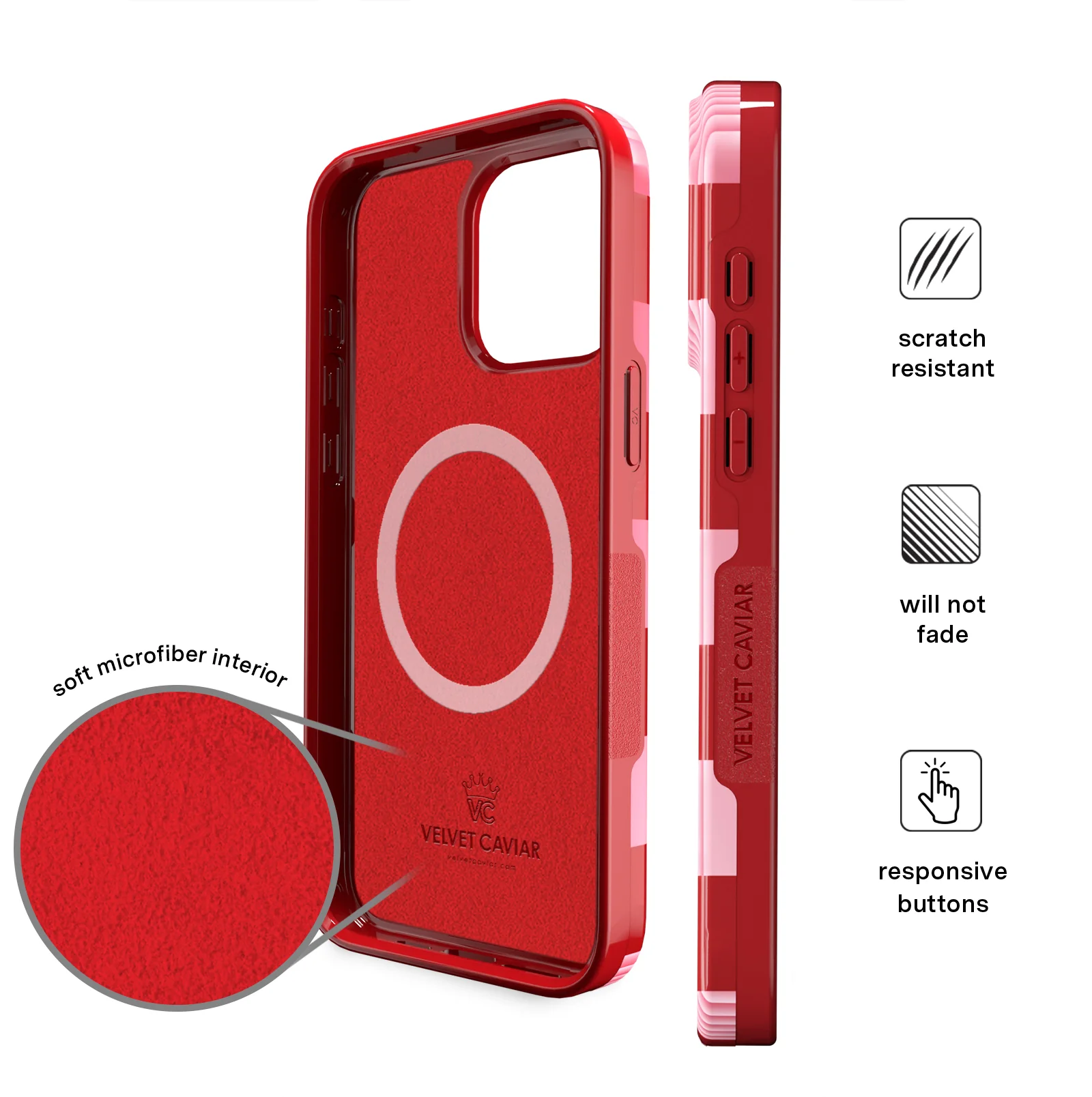 Rose Vibe Checkered iPhone Case - Image 96