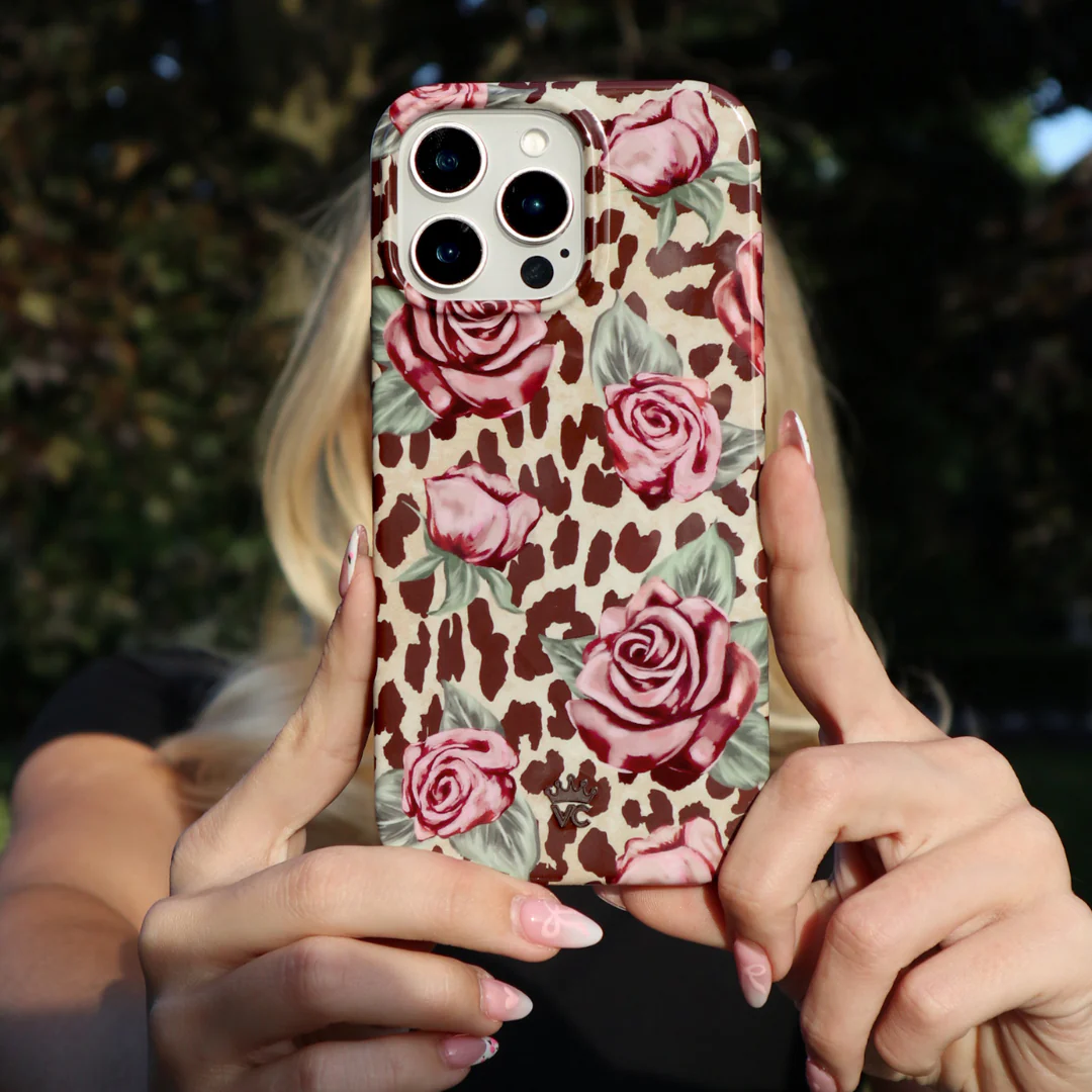 Rosy Leopard iPhone Case - Image 26