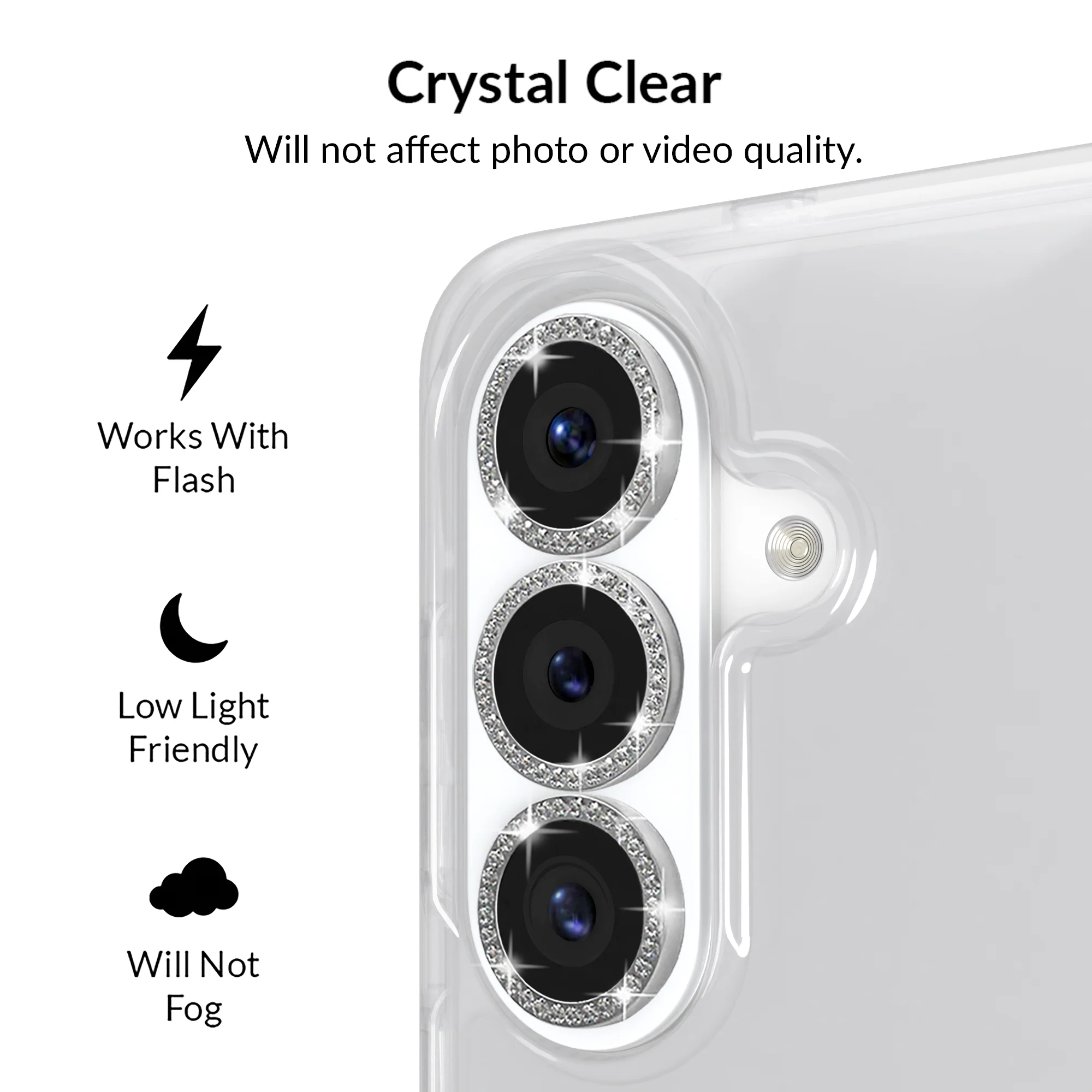 Crystal Glam Camera Lens Protector for Samsung - Image 33
