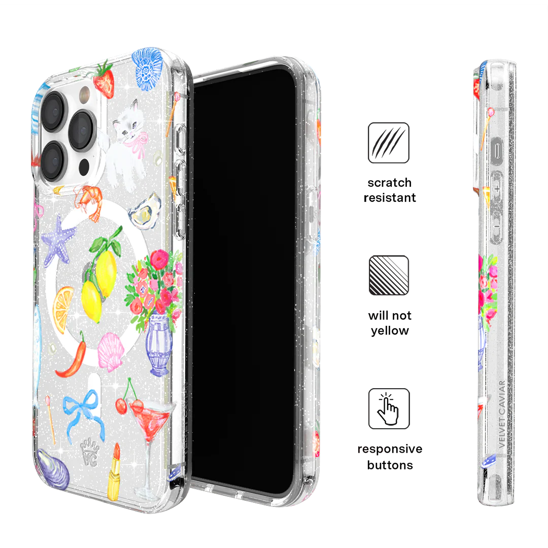 Dolce Vita Glitter iPhone Case - Image 36
