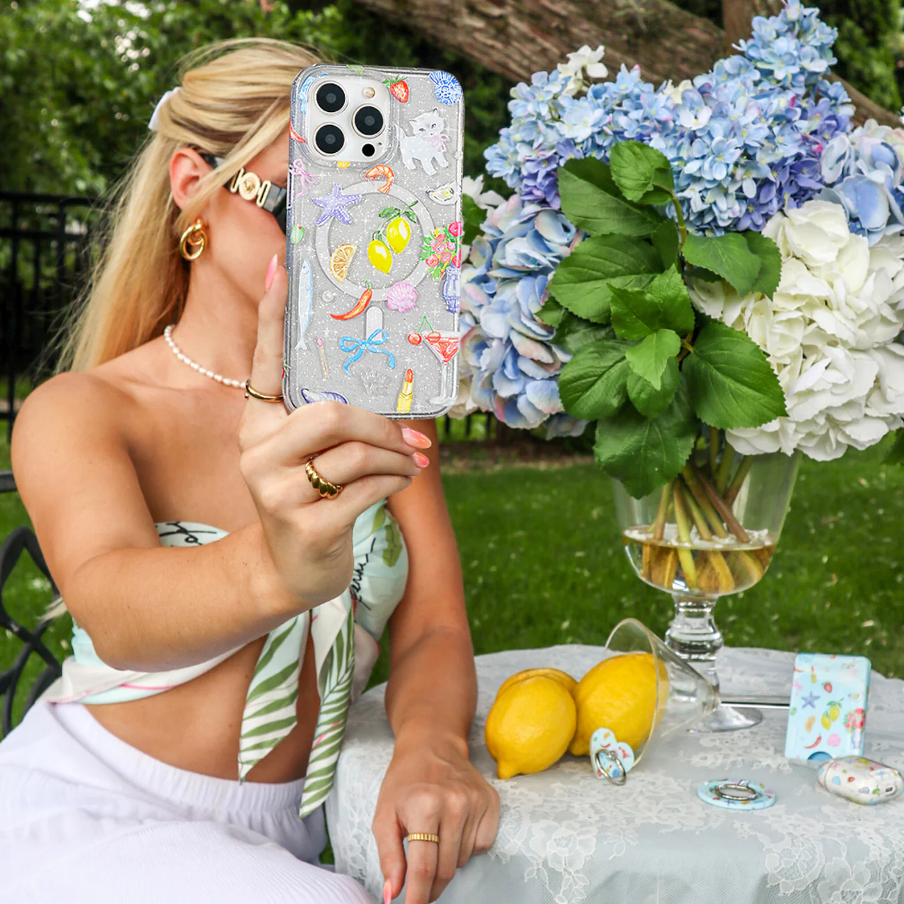 Dolce Vita Glitter iPhone Case - Image 80