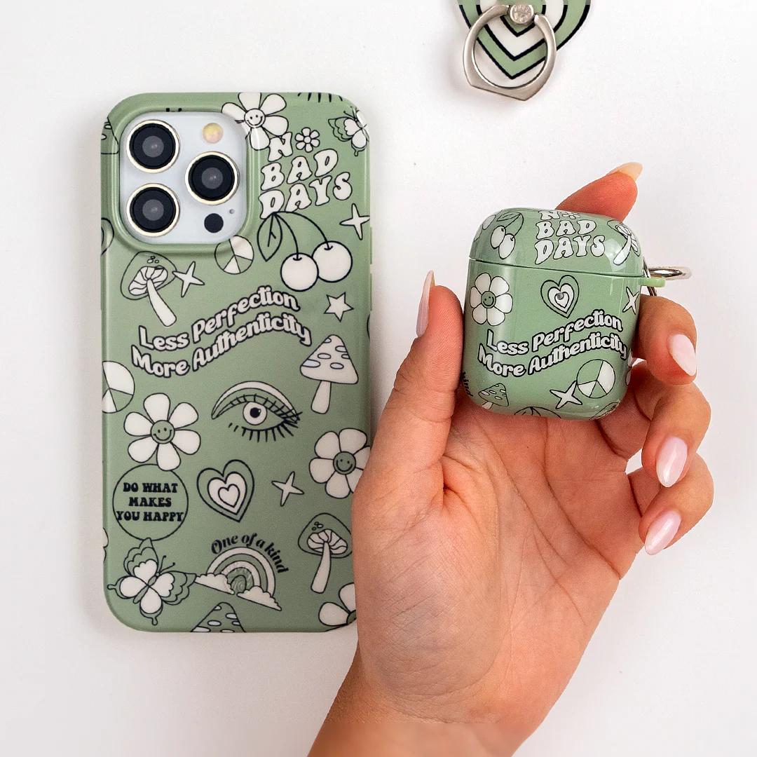 Good Vibes Matcha AirPod Case - Image 7