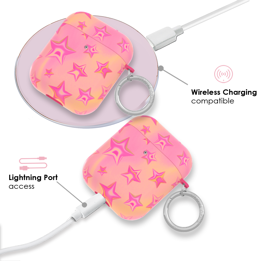 Sherbet Stars AirPod Case - Image 4