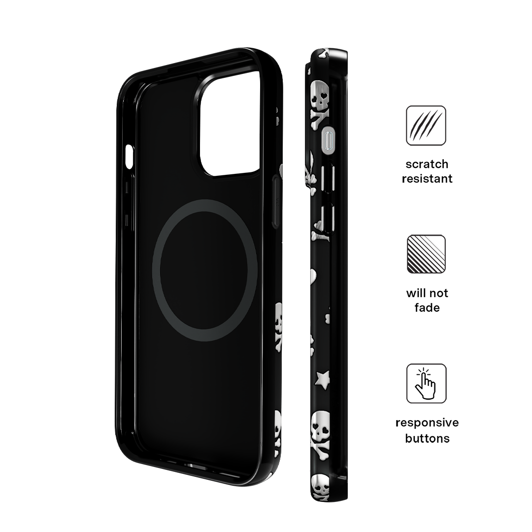 Chrome Skulls iPhone Case - Image 50