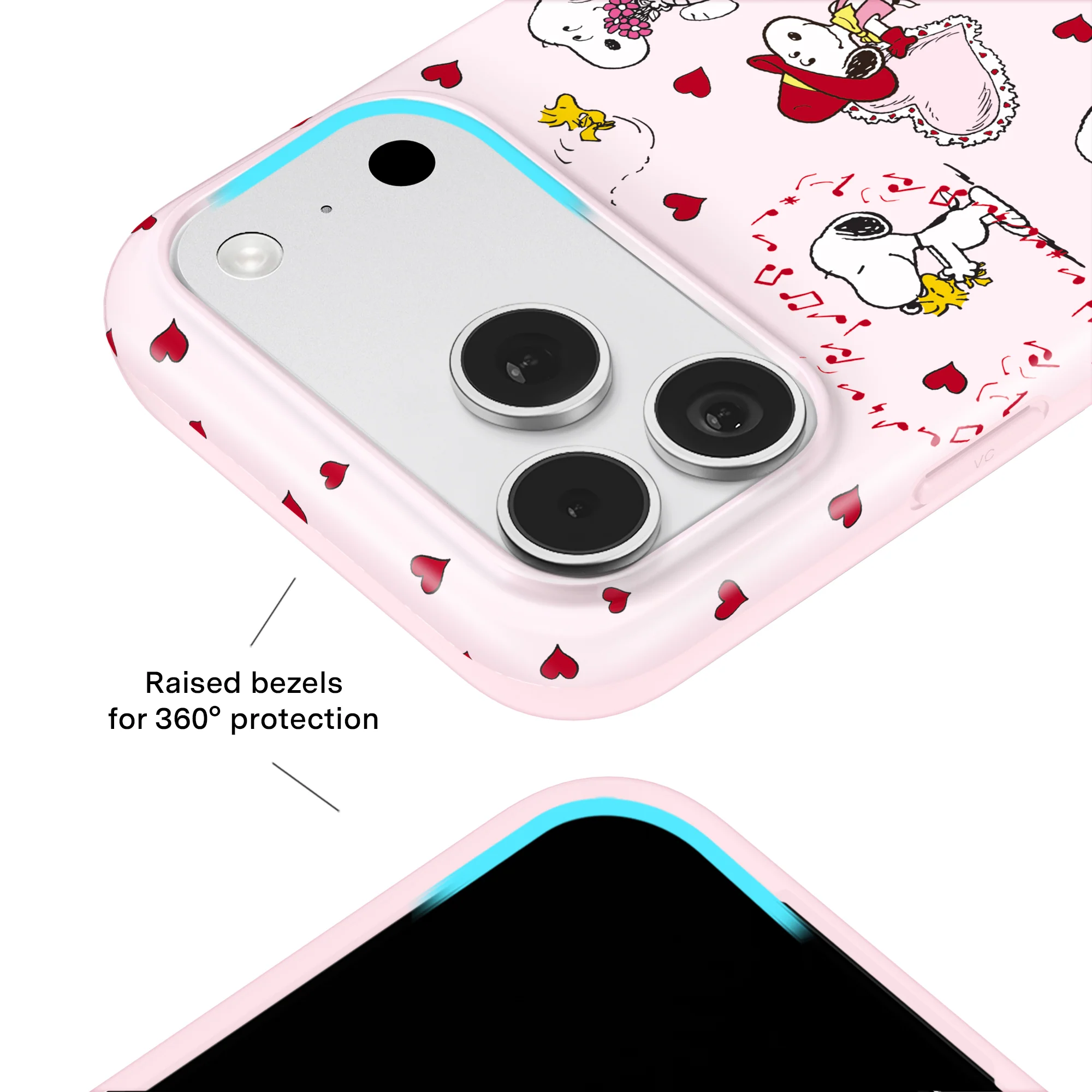 Snoopy Lovely Moods iPhone Case - Image 3