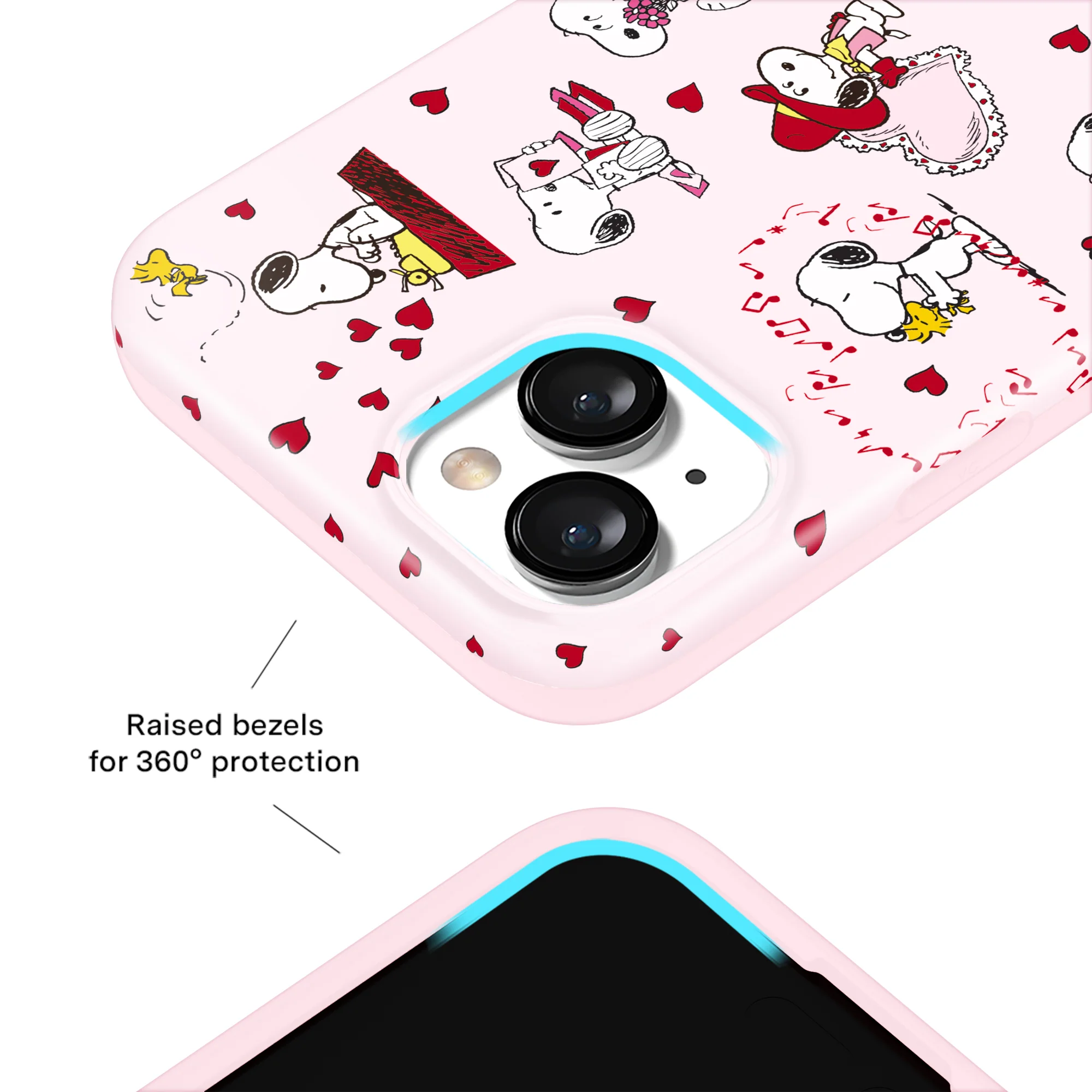 Snoopy Lovely Moods iPhone Case - Image 58