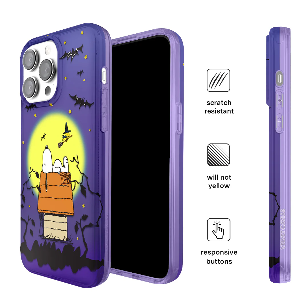Snoopy Midnight Moon iPhone Case - Image 85