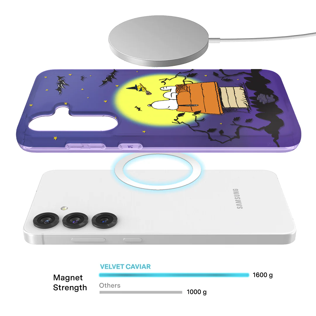Snoopy Midnight Moon Samsung Case - Image 3
