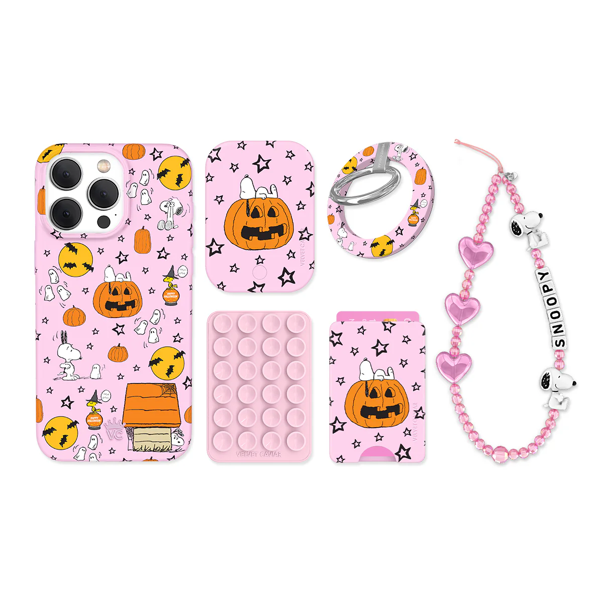 Snoopy Pink Pumpkins iPhone Bundle Set - Image 10