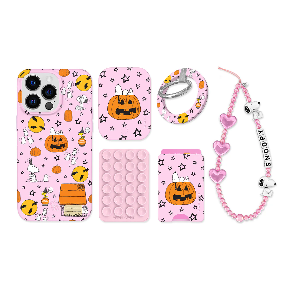 Snoopy Pink Pumpkins iPhone Bundle Set - Image 17