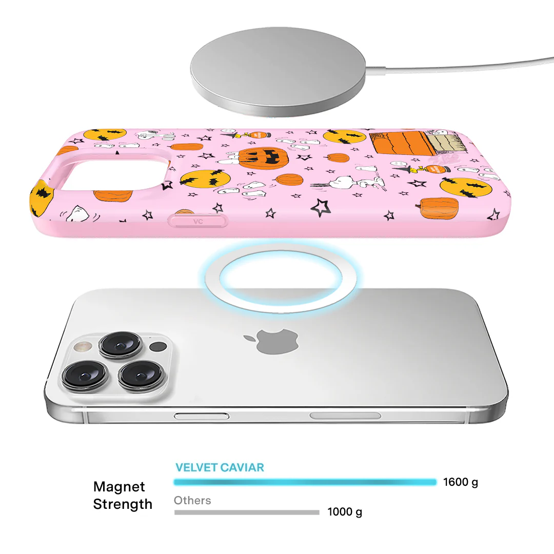 Snoopy Pink Pumpkins iPhone Case - Image 53
