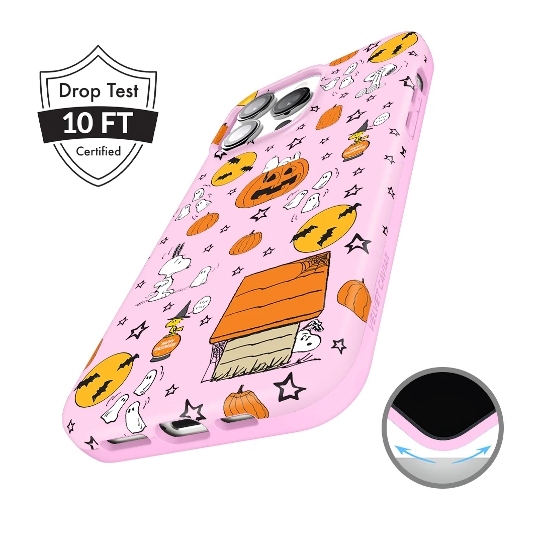 Snoopy Pink Pumpkins iPhone Case - Image 84
