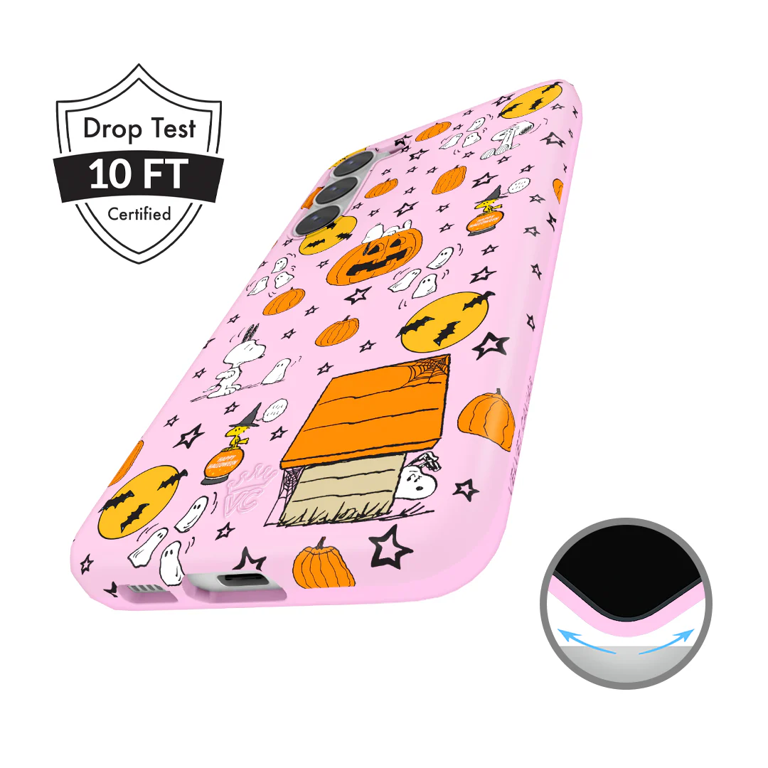 Snoopy Pink Pumpkins Samsung Case - Image 34