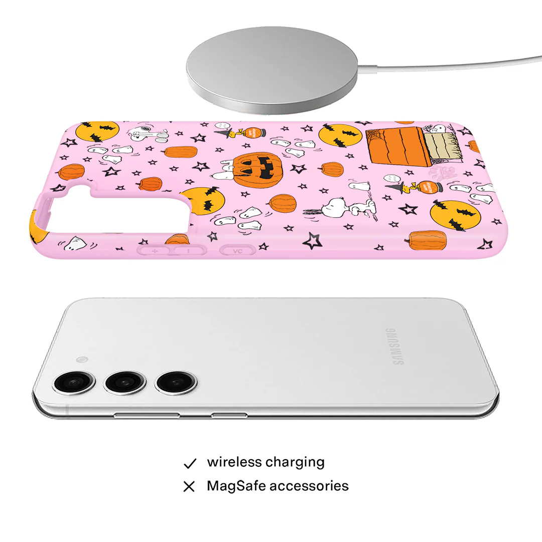 Snoopy Pink Pumpkins Samsung Case - Image 48