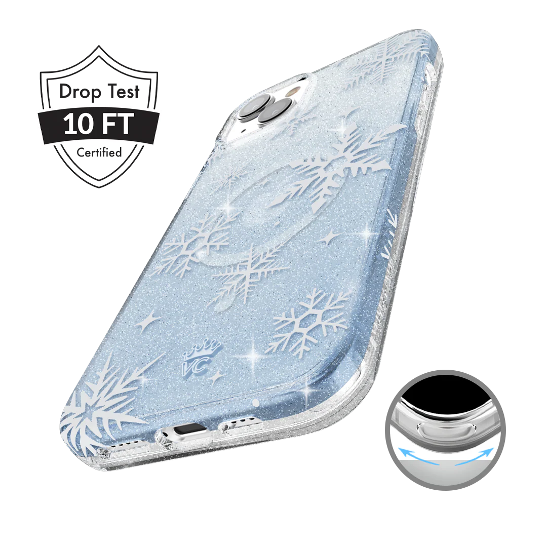 Snow Angel Glitter iPhone Case - Image 61