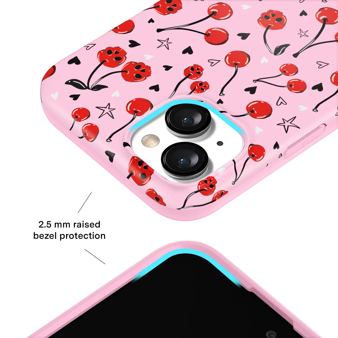 Sour Cherry Skulls iPhone Case - Image 37
