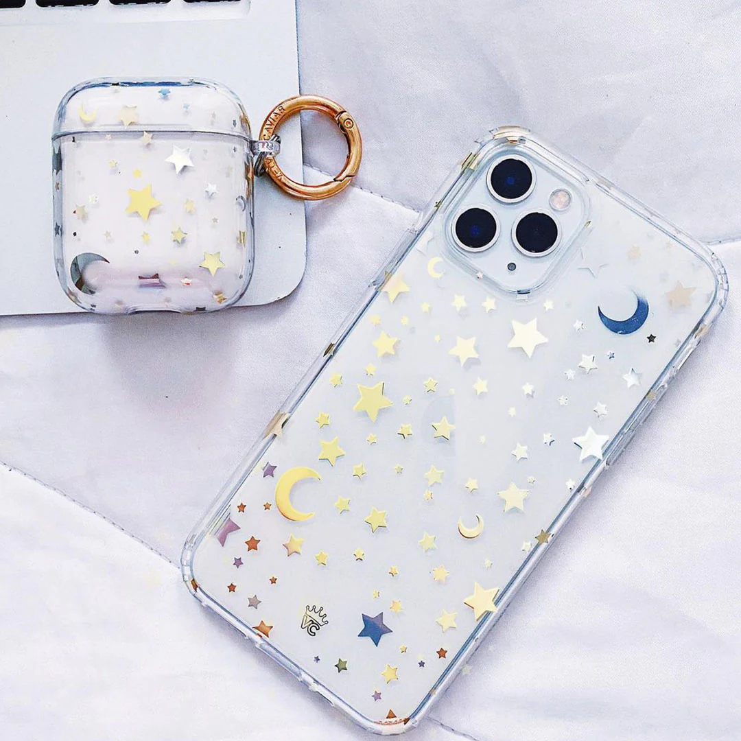 Starry Night Clear iPhone Case - Image 62