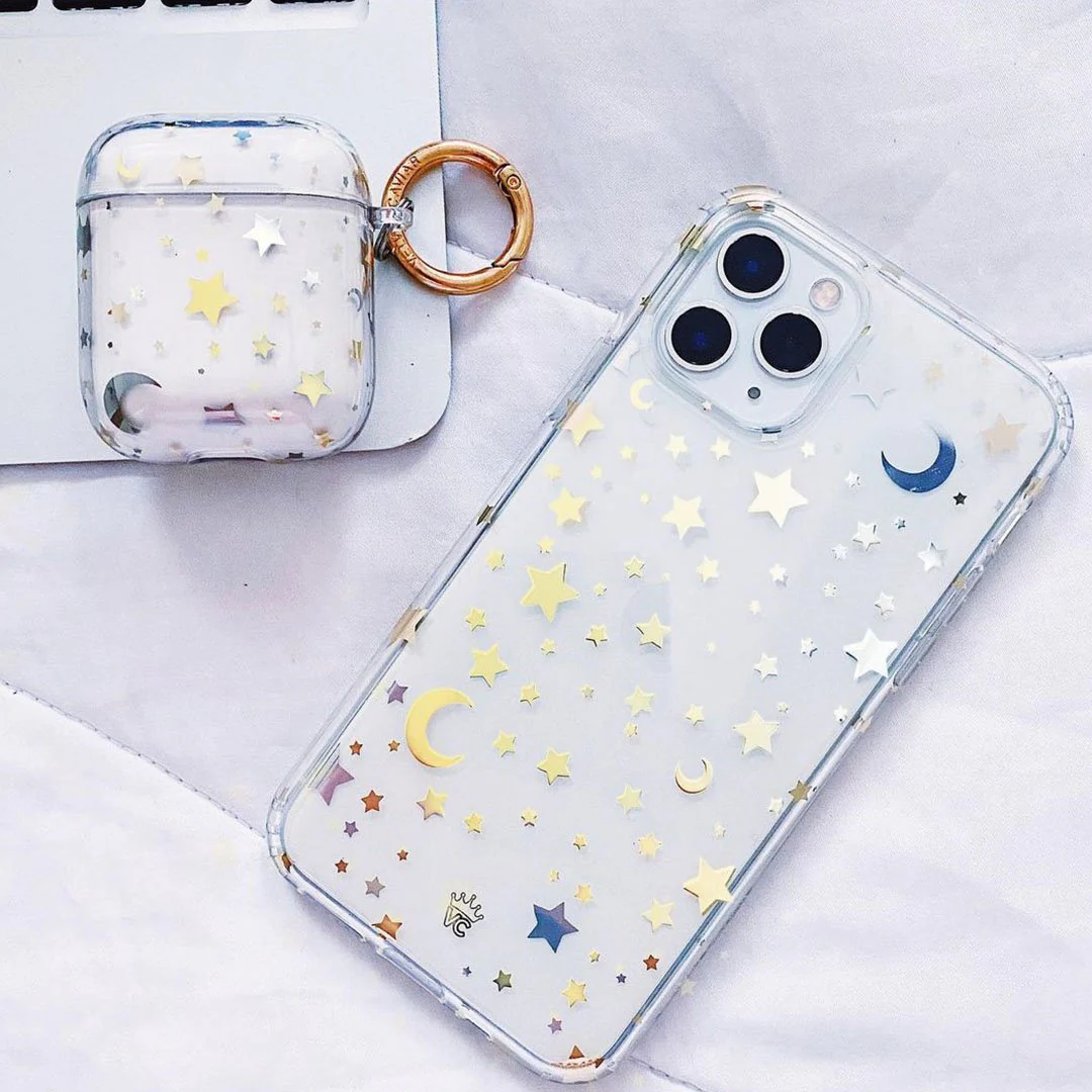 Starry Night Clear iPhone Case - Image 92
