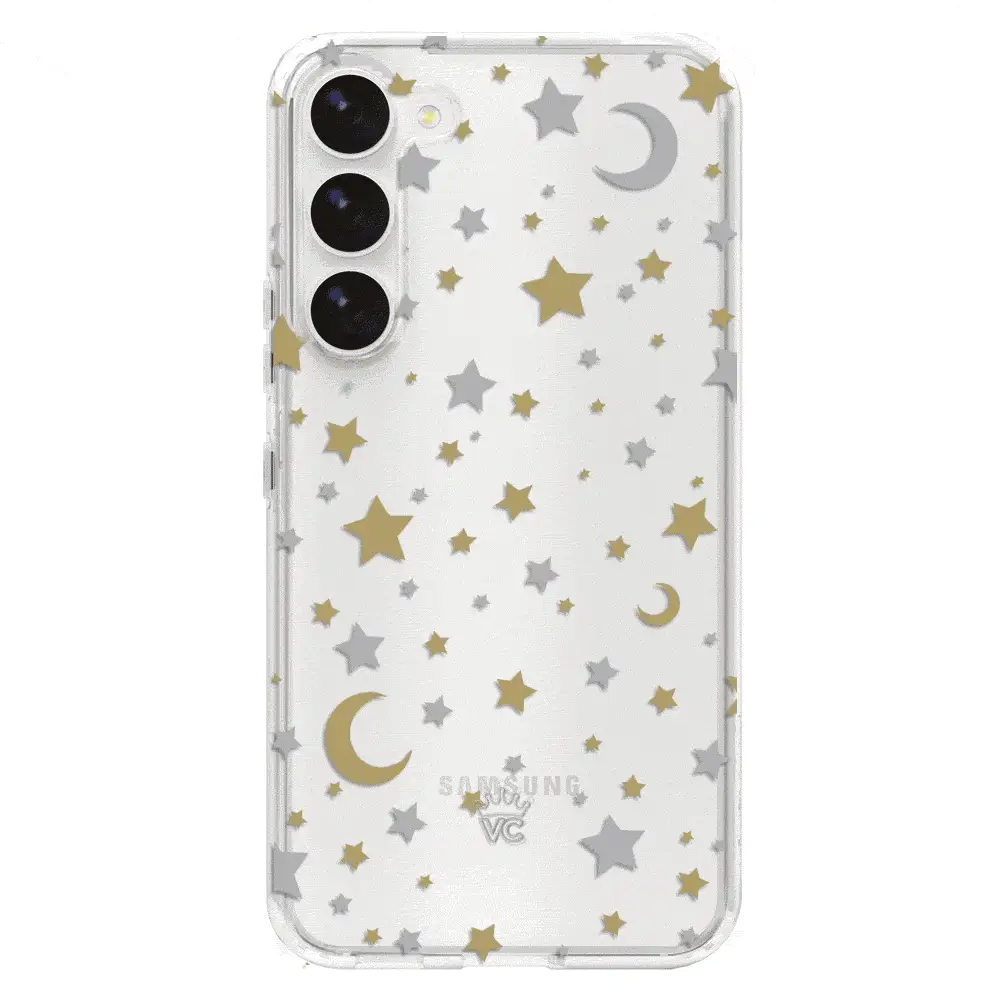 Starry Night Clear Samsung Case - Image 113