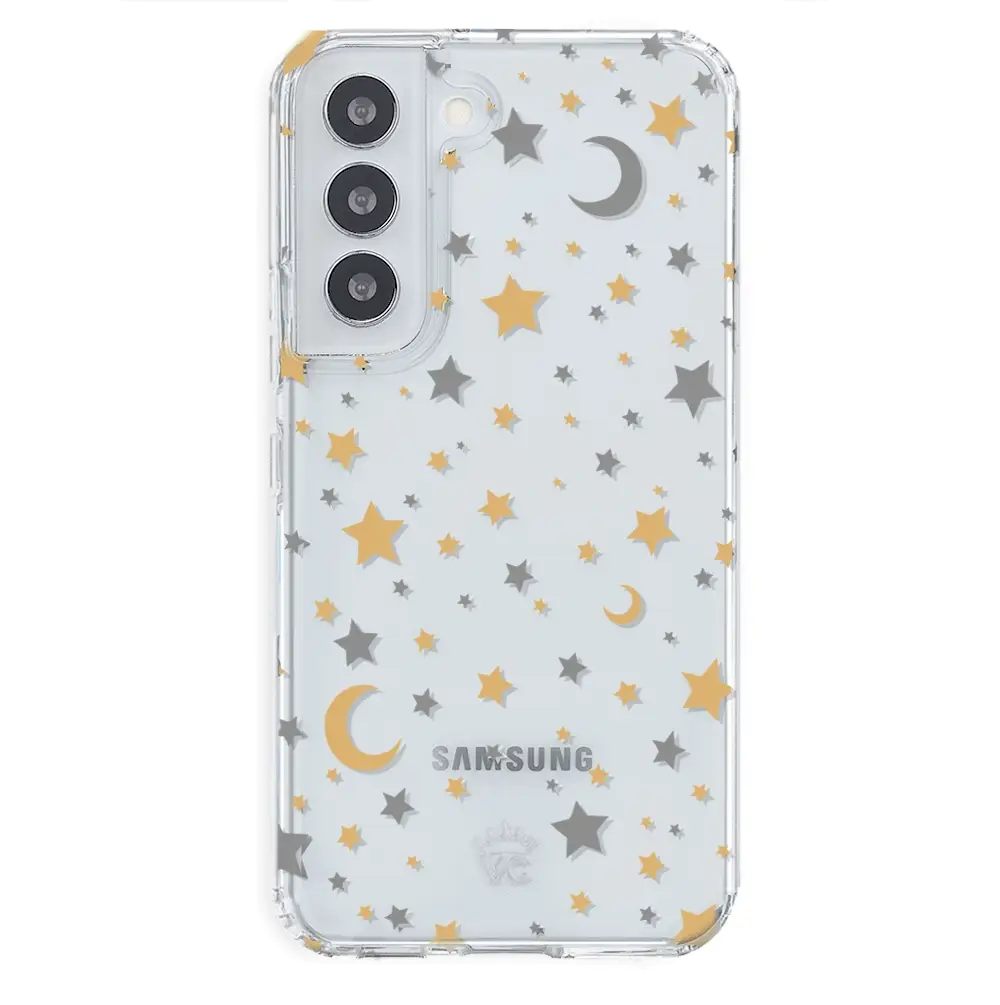 Starry Night Clear Samsung Case - Image 91